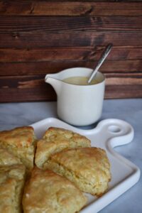 Orange Scones from the Magnolia Table Cookbook Prepared by KendellKreations