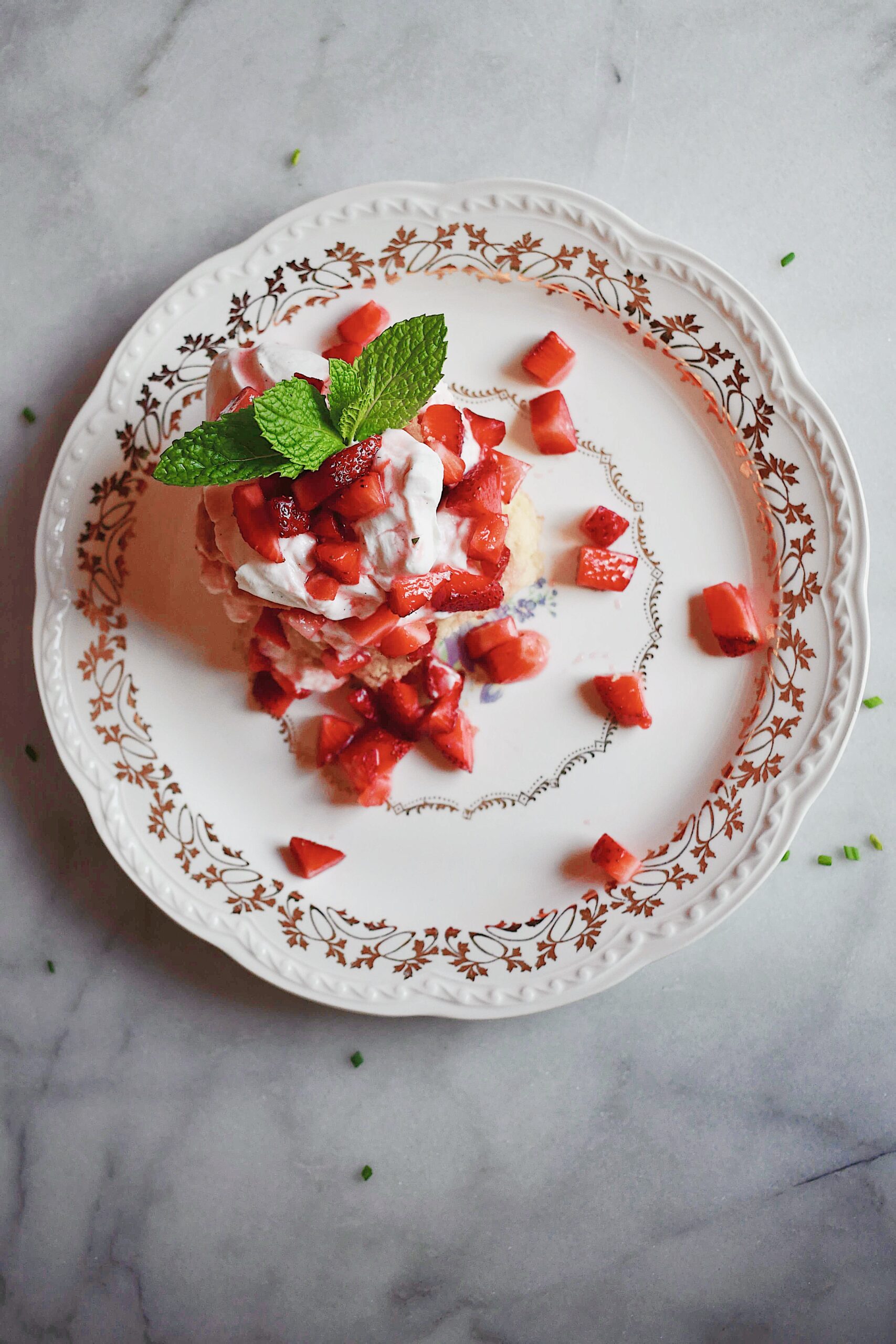 Joanna Gaines Strawberry Shortcake and Homemade Whipped Cream from the Magnolia Table Cookbook