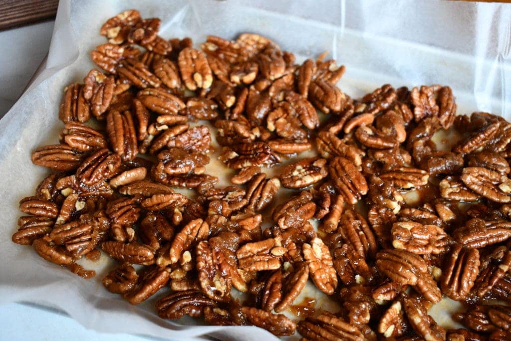 Joanna Gaines Buttered Walnuts or Pecans prepared by KendellKreations.com