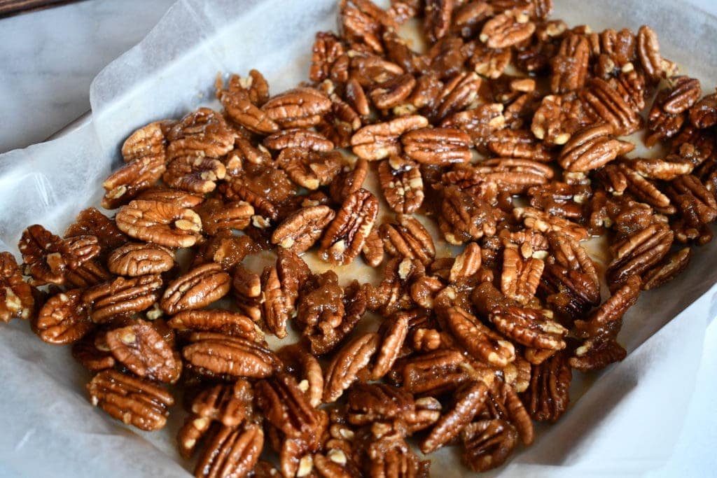 Joanna Gaines Buttered Walnuts or Pecans prepared by KendellKreations.com