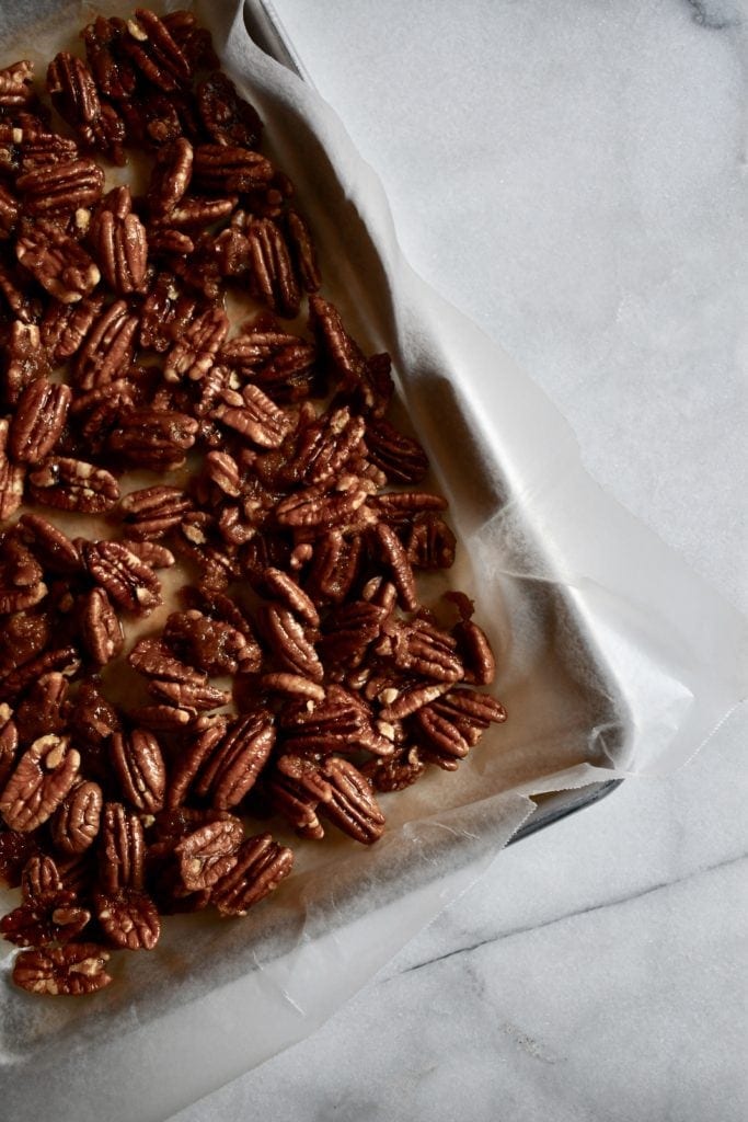 Joanna Gaines Buttered Walnuts or Pecans prepared by KendellKreations.com