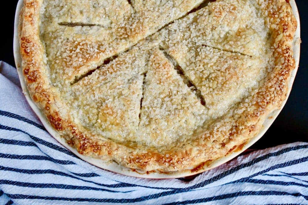 Dulce De Leche Apple Pie from the Magnolia Table Cookbook Prepared by KendellKreations