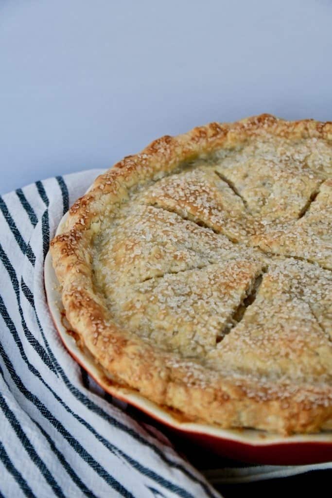 Dulce De Leche Apple Pie from the Magnolia Table Cookbook Prepared by KendellKreations