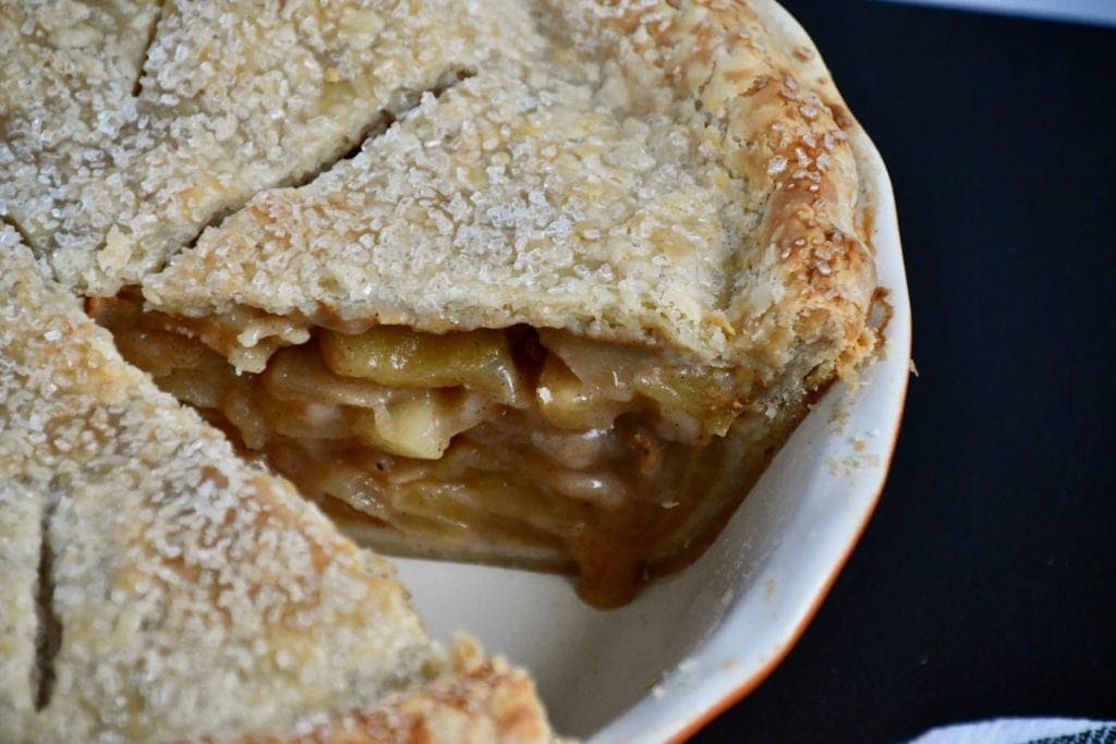 Dulce De Leche Apple Pie from the Magnolia Table Cookbook Prepared by KendellKreations