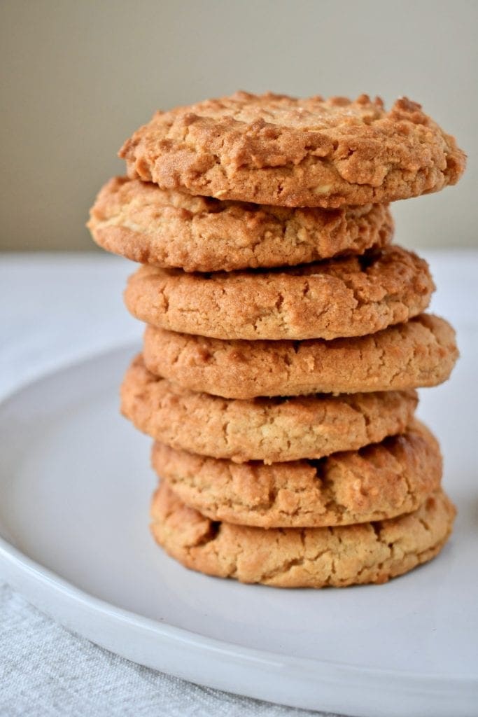 Crunchy Peanut Butter Cookies