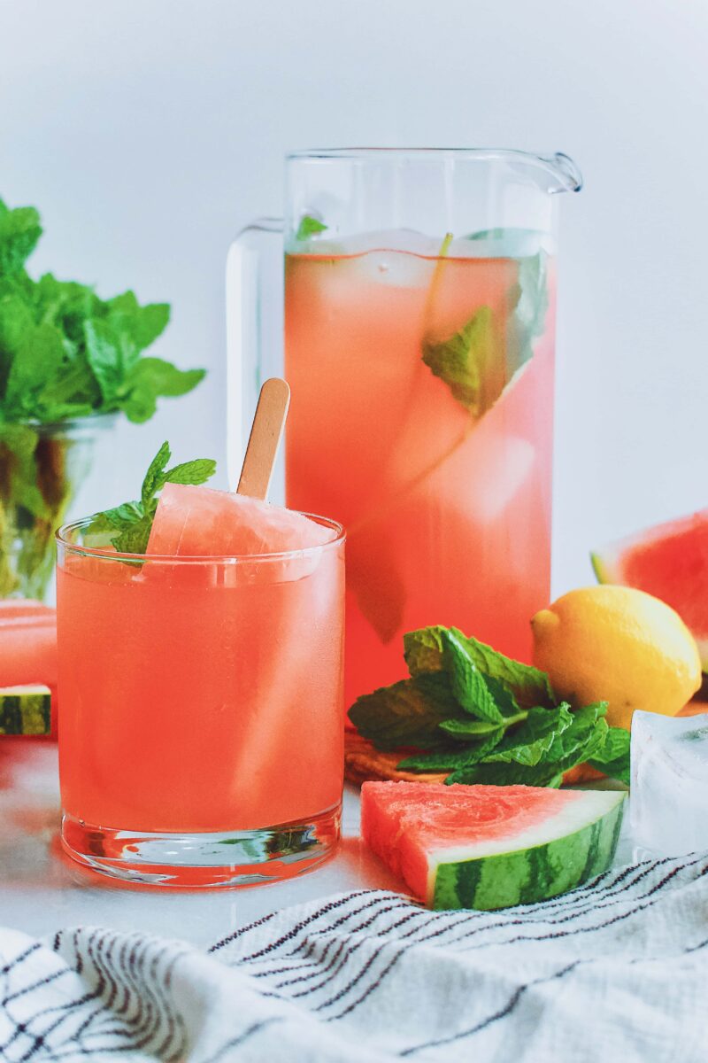 Watermelon Lemonade and Popsicles