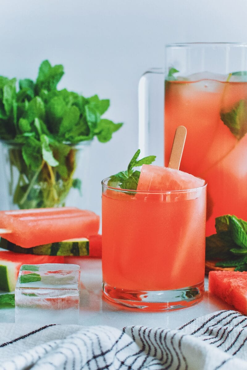 Watermelon Lemonade and Popsicles