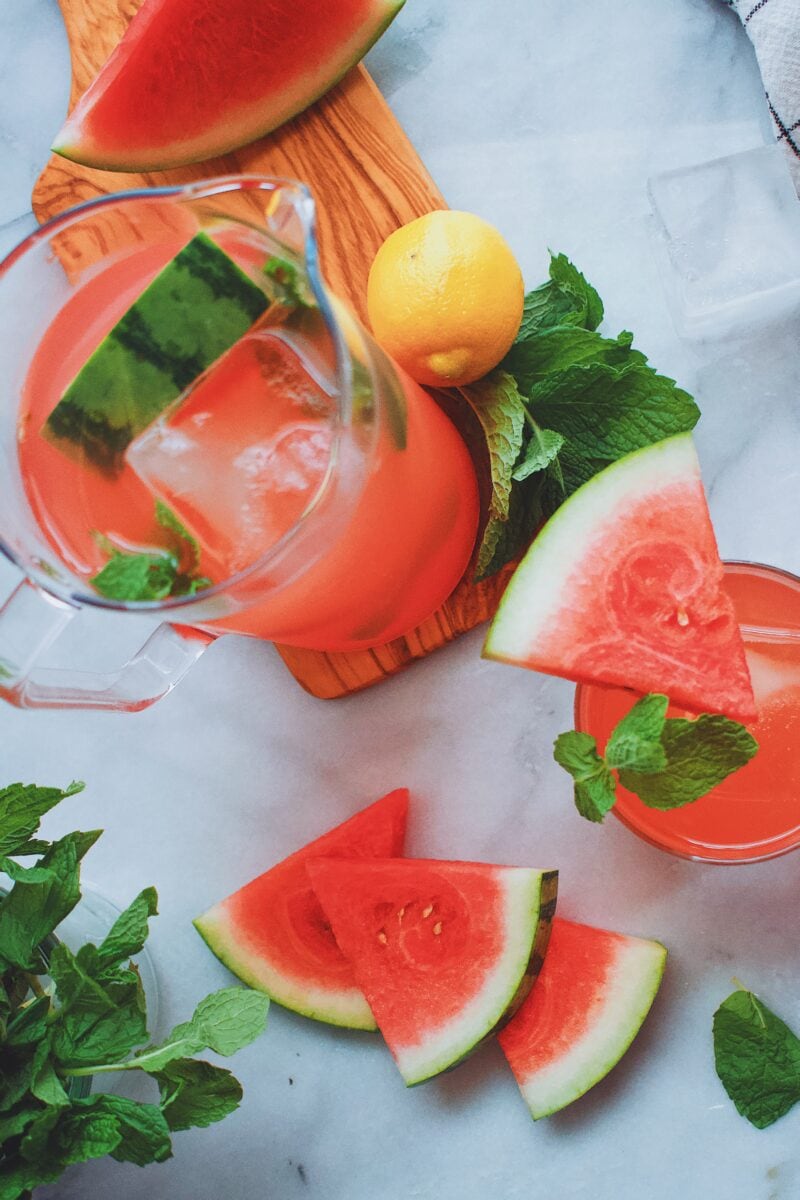 Watermelon Lemonade and Popsicles