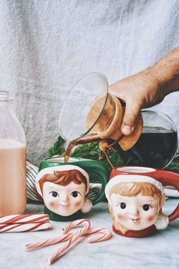 Candy Cane Coffee Creamer