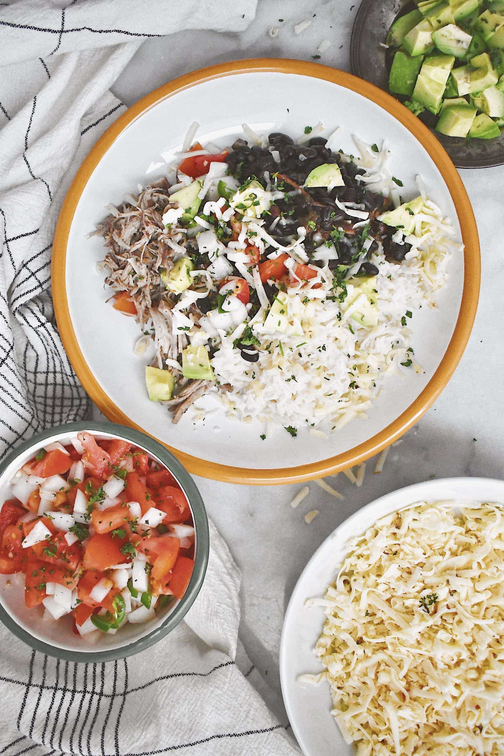 Pork Burrito Bowl