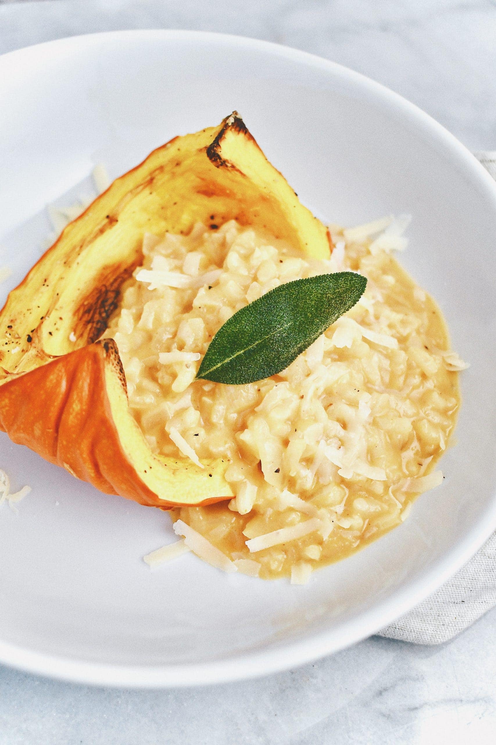 Pumpkin Sage Risotto