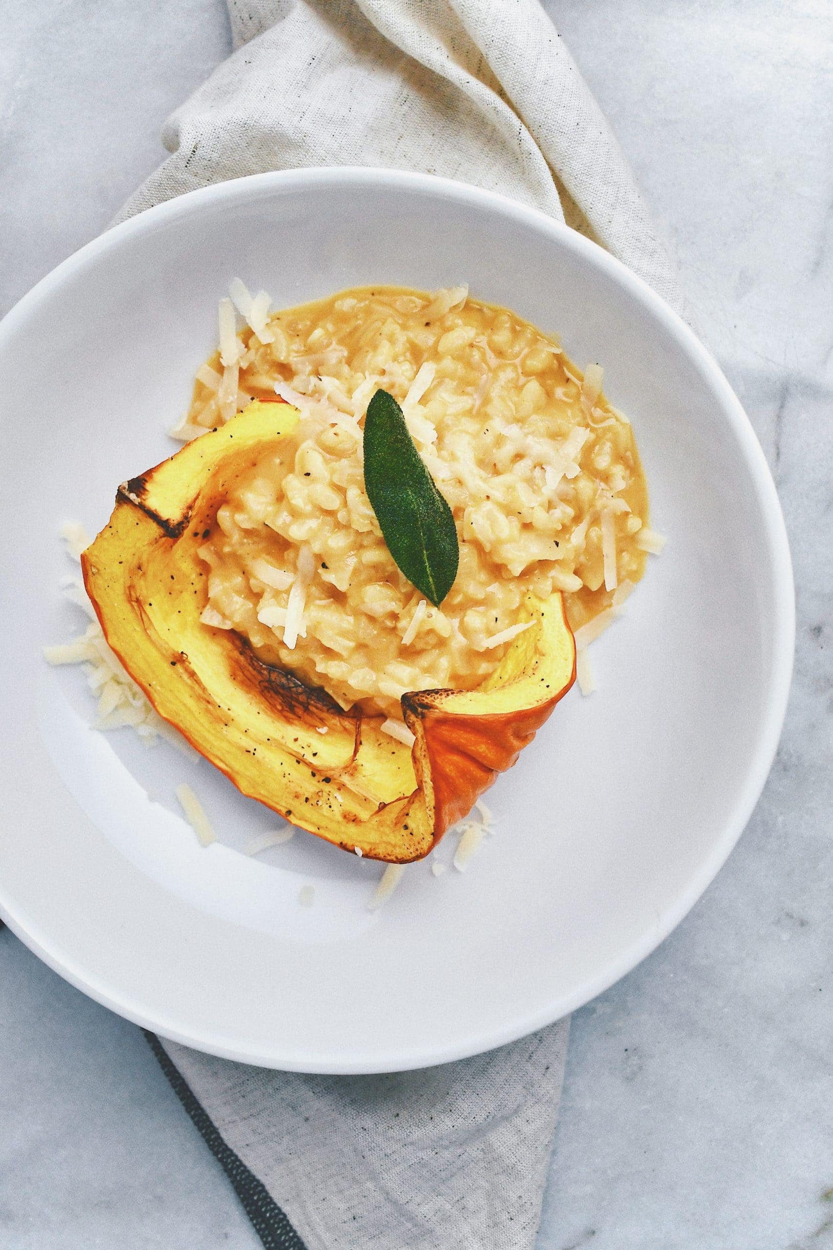 Pumpkin Sage Risotto