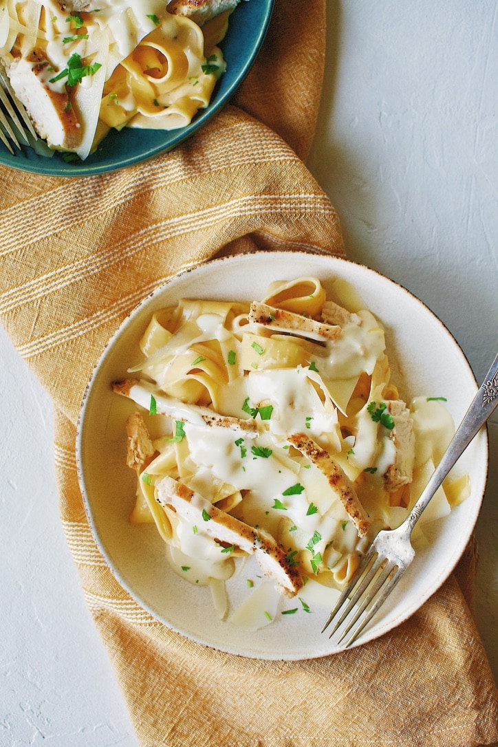 Restaurant Style Alfredo