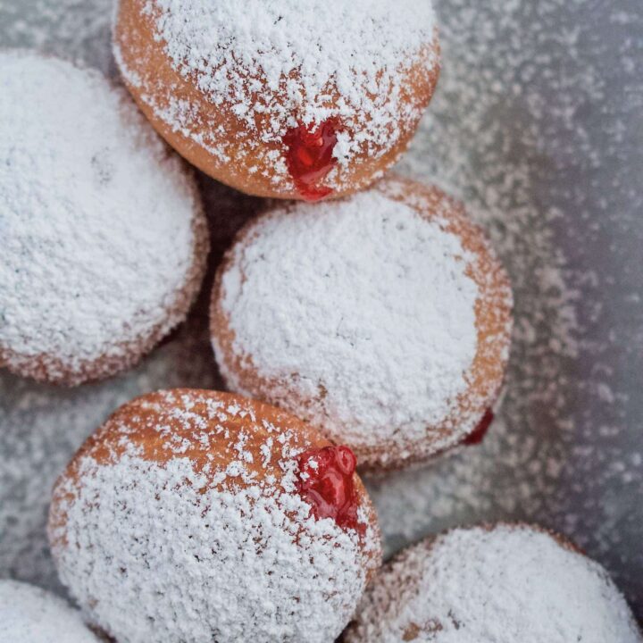 Polish Paczki Jelly Donuts