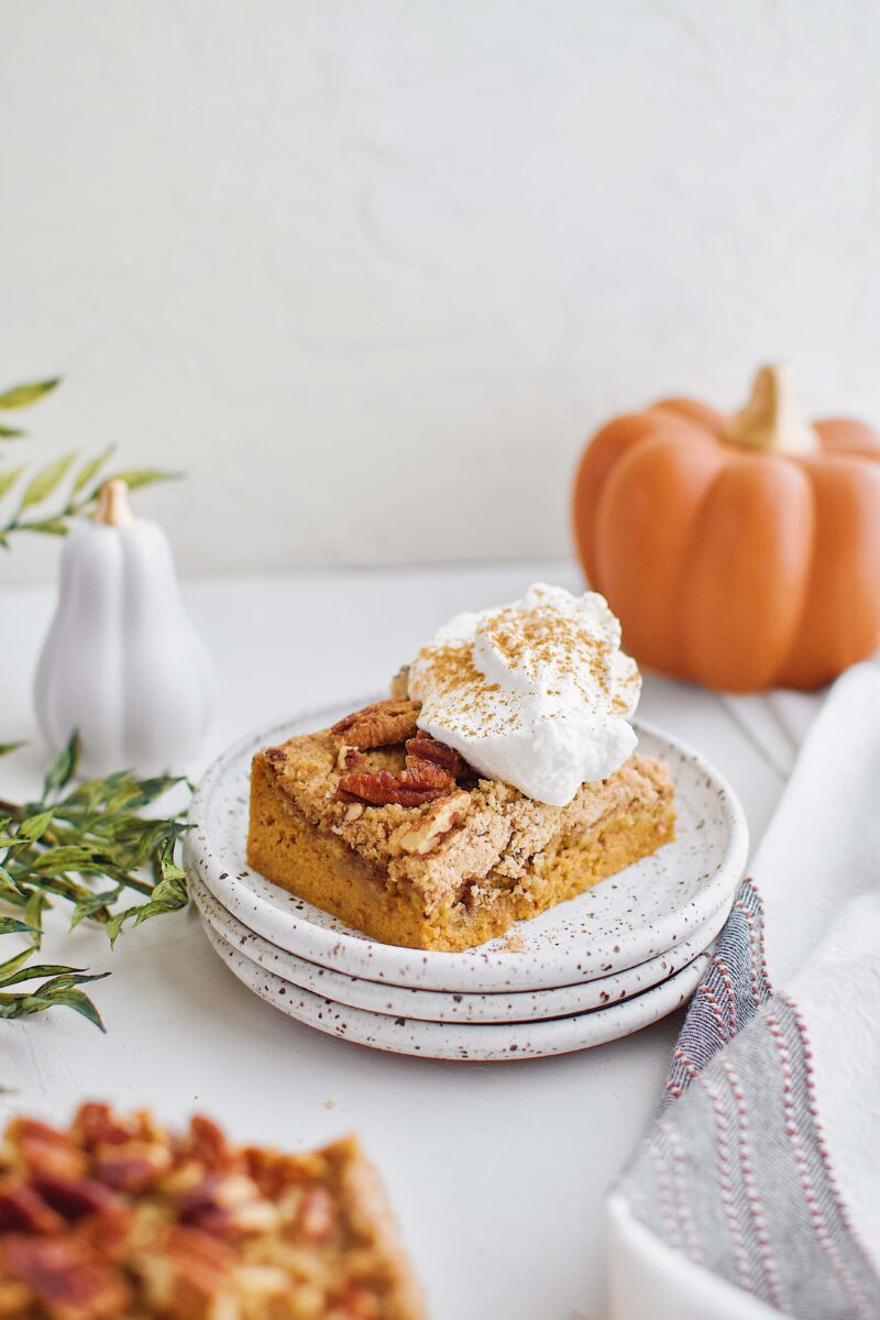 Single Pumpkin Dessert Bar