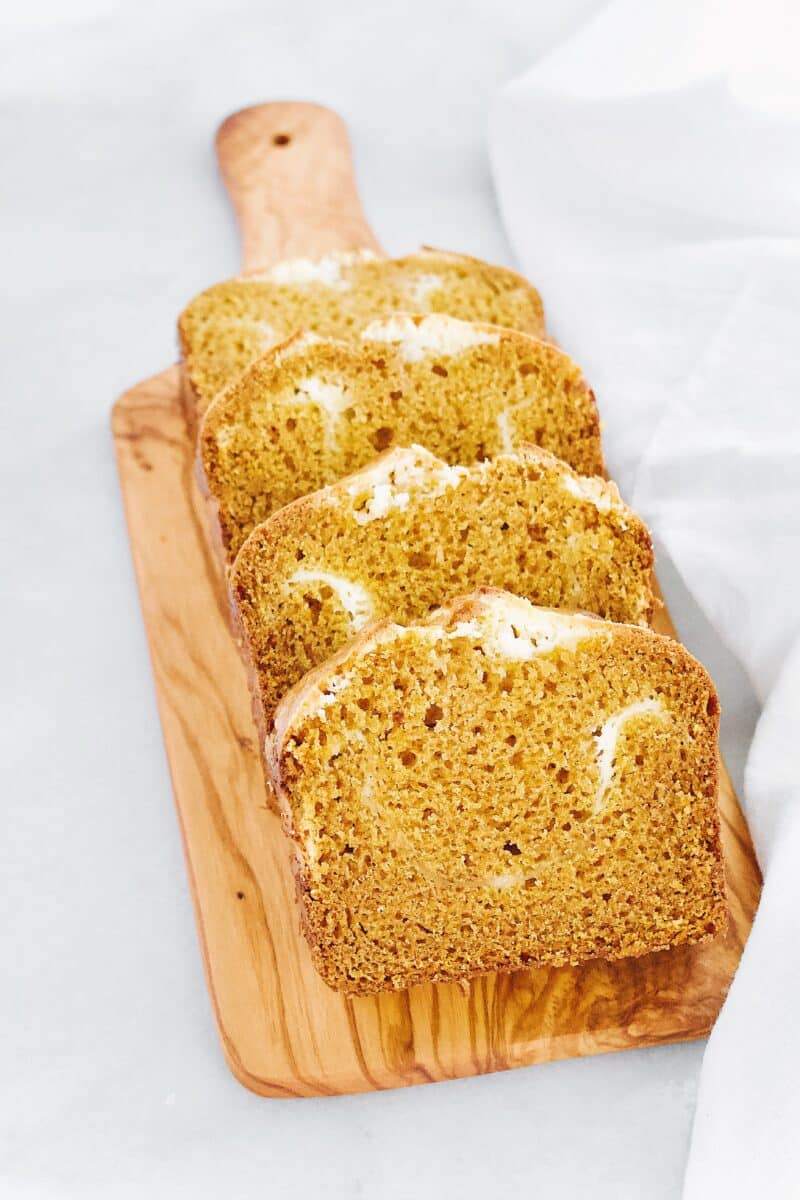 Joanna Gaines recipe for Pumpkin Cream Cheese Loaf