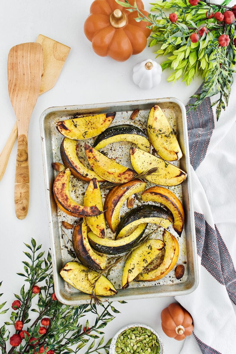 Roasted Pumpkin right out of the oven