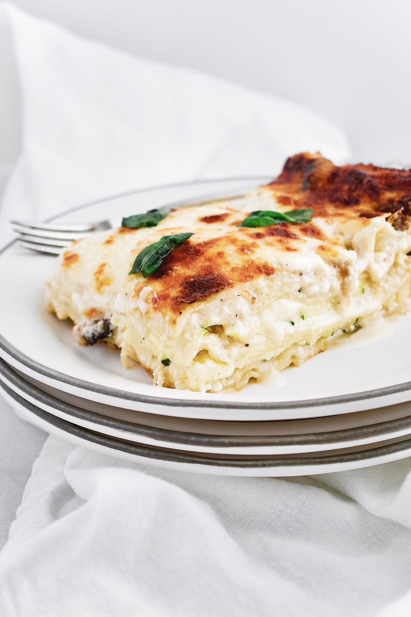 White Vegetable Lasagna...simply the best! KendellKreations
