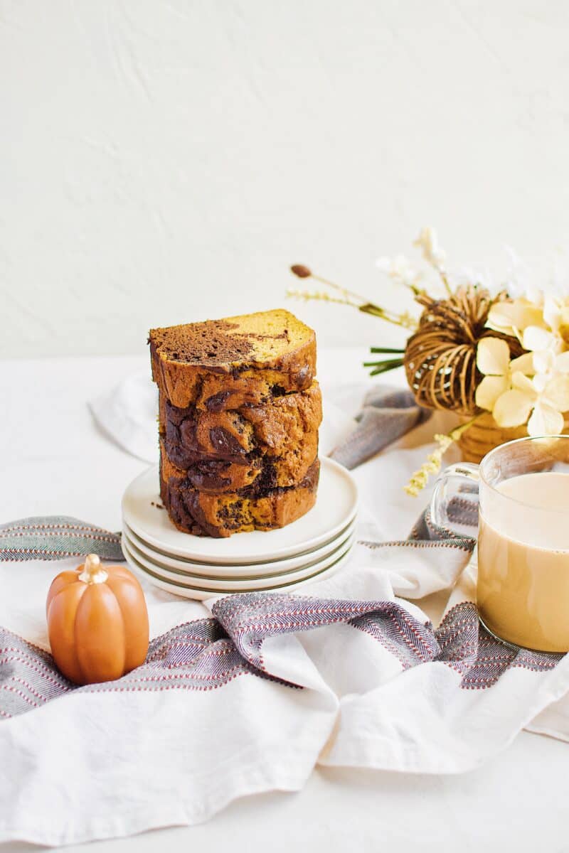 Chocolate Pumpkin Swirl Bread