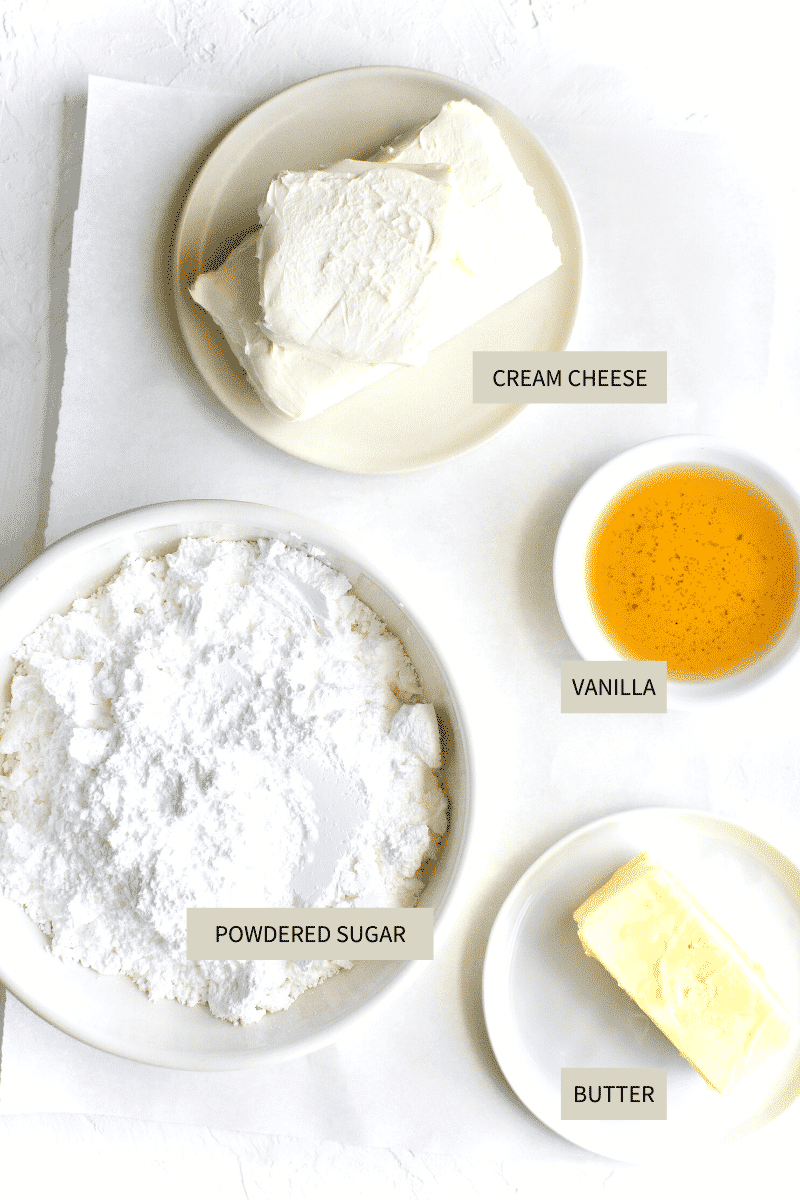 cream cheese frosting ingredients