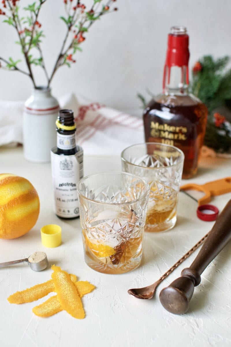 Bourbon Old Fashioned Cocktail Recipe