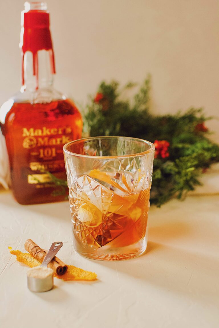 Bourbon Brown Sugar OldFashioned KendellKreations