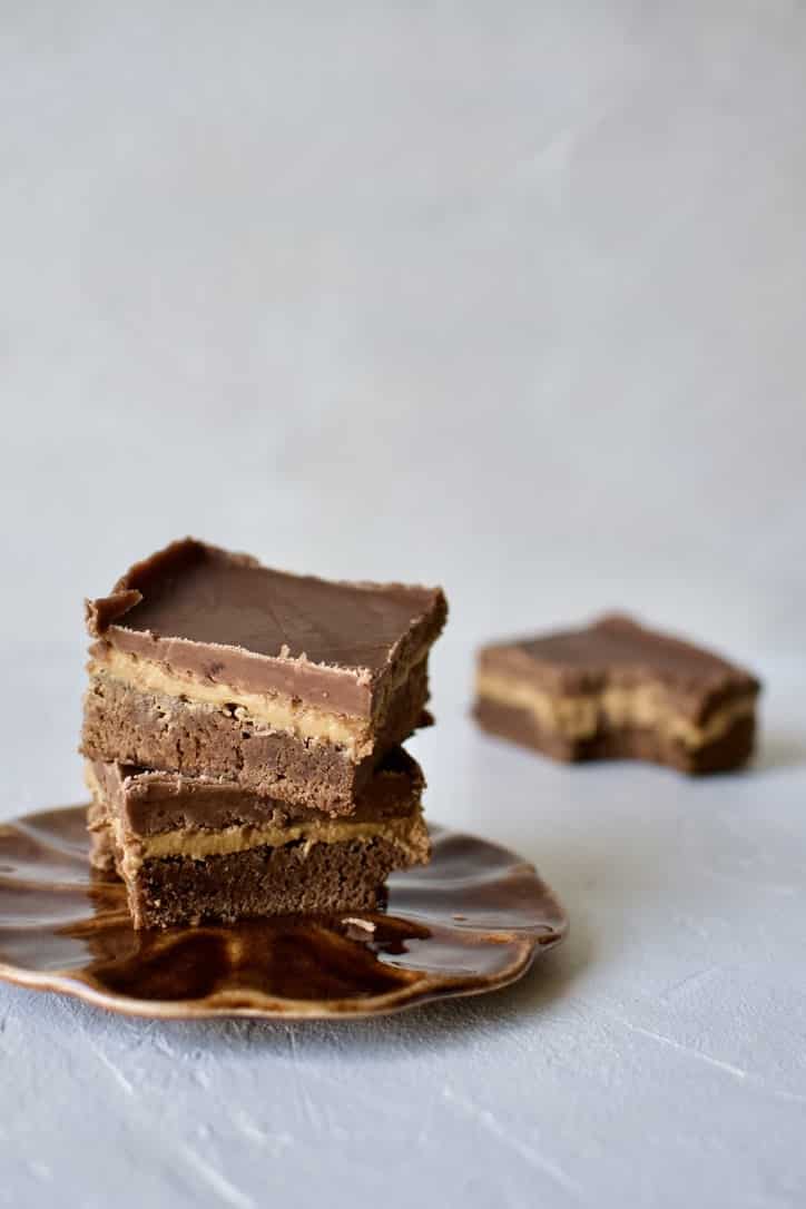 Joanna Gaines recipe for Lucy's Peanut Butter Brownies from the Magnolia Table Cookbook Vol. 2.