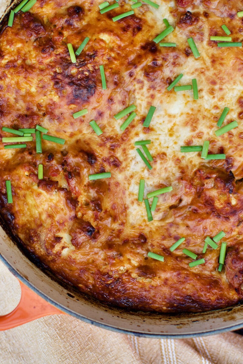 How to make a Dutch-oven lasagna