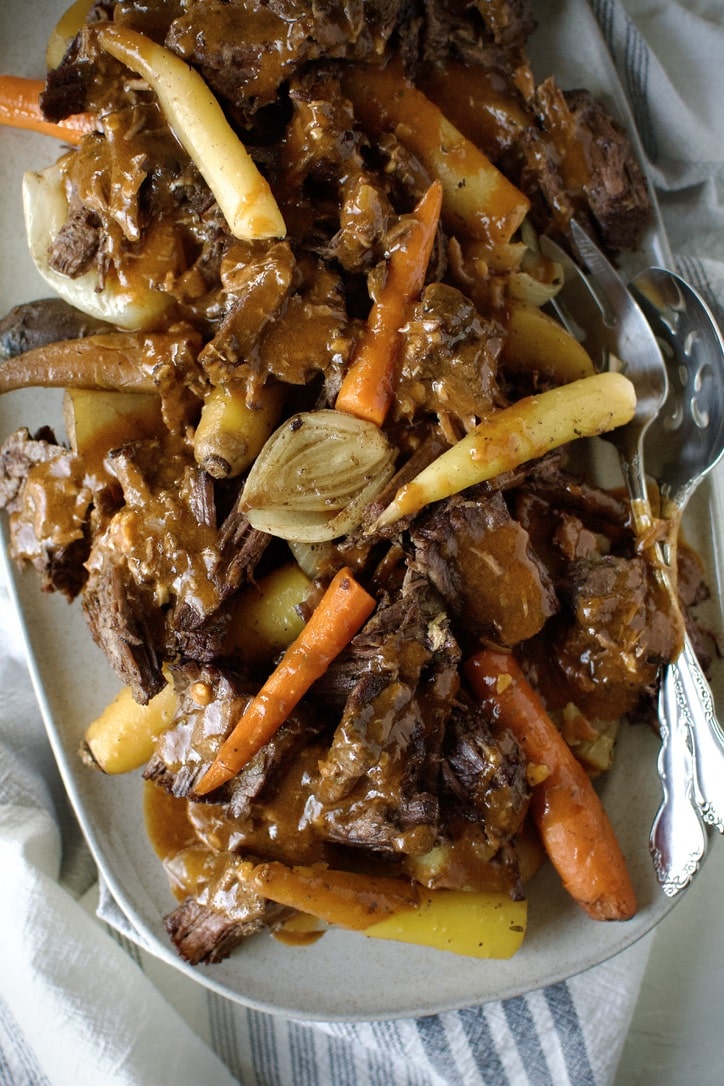 Joanna Gaines Sunday Pot Roast prepared by KendellKreations.com