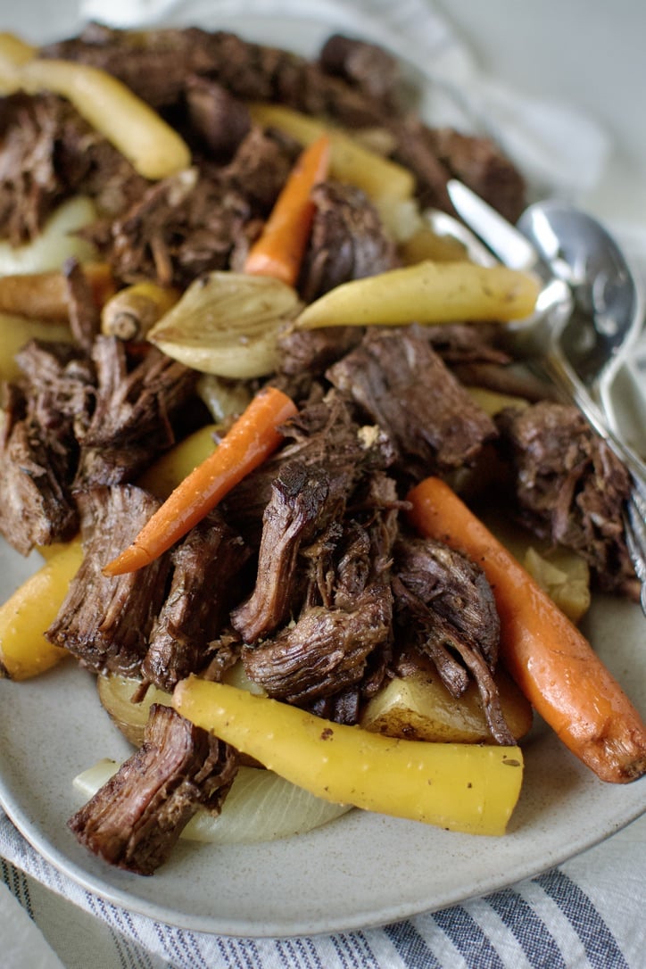 Joanna Gaines Sunday Pot Roast prepared by KendellKreations.com