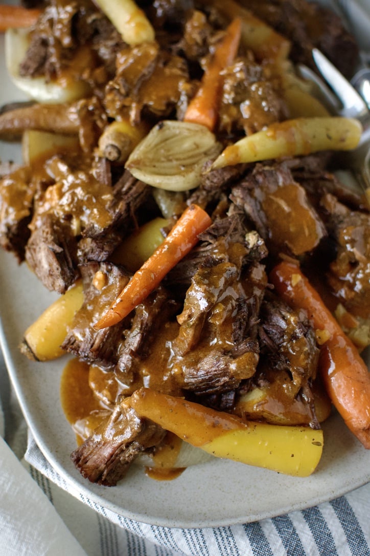 Joanna Gaines Sunday Pot Roast prepared by KendellKreations.com