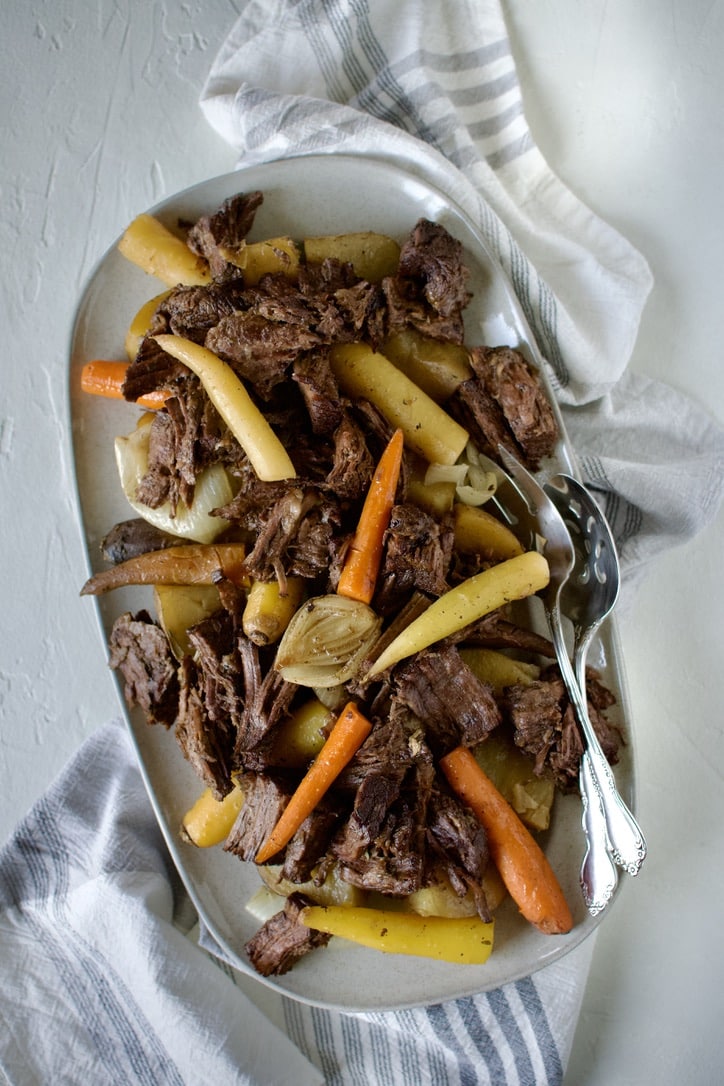 Joanna Gaines Sunday Pot Roast prepared by KendellKreations.com