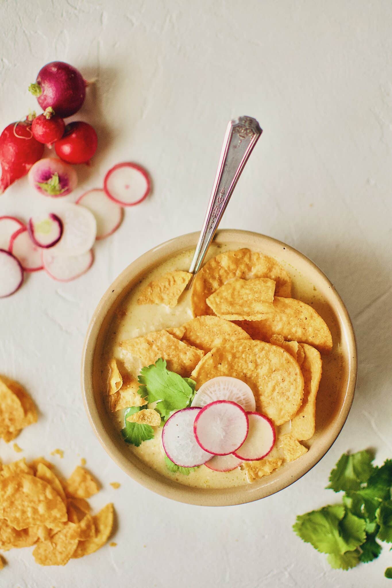 Joanna Gaines Creamy Chicken Poblano Soup prepared by KendellKreations.com