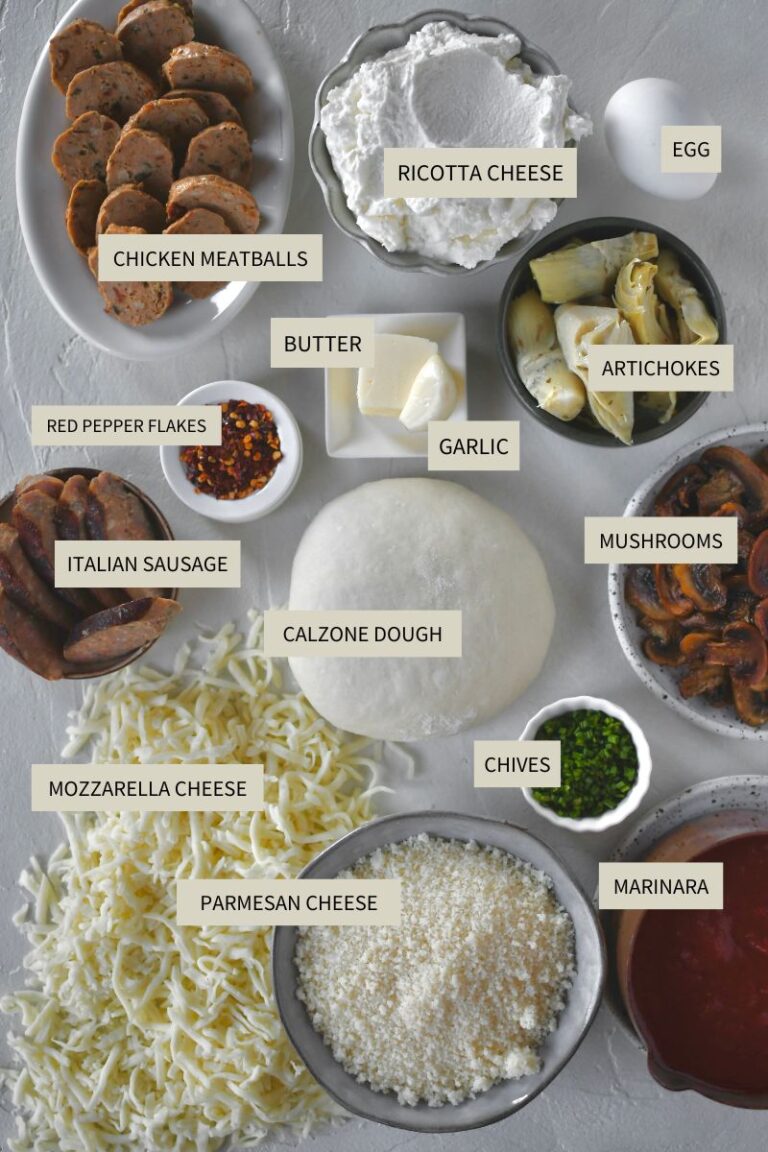 Homemade Calzone Recipe - KendellKreations