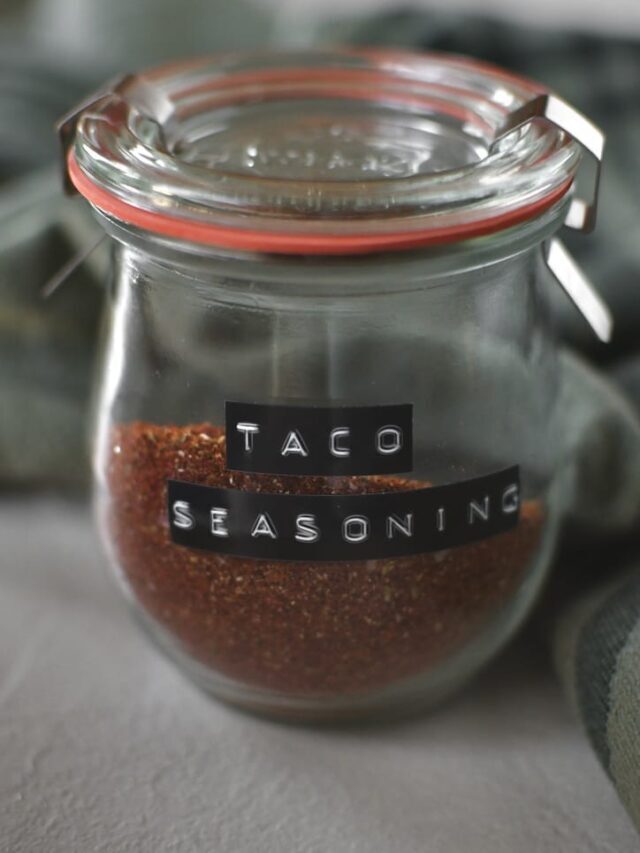 How to make Taco Seasoning at Home!