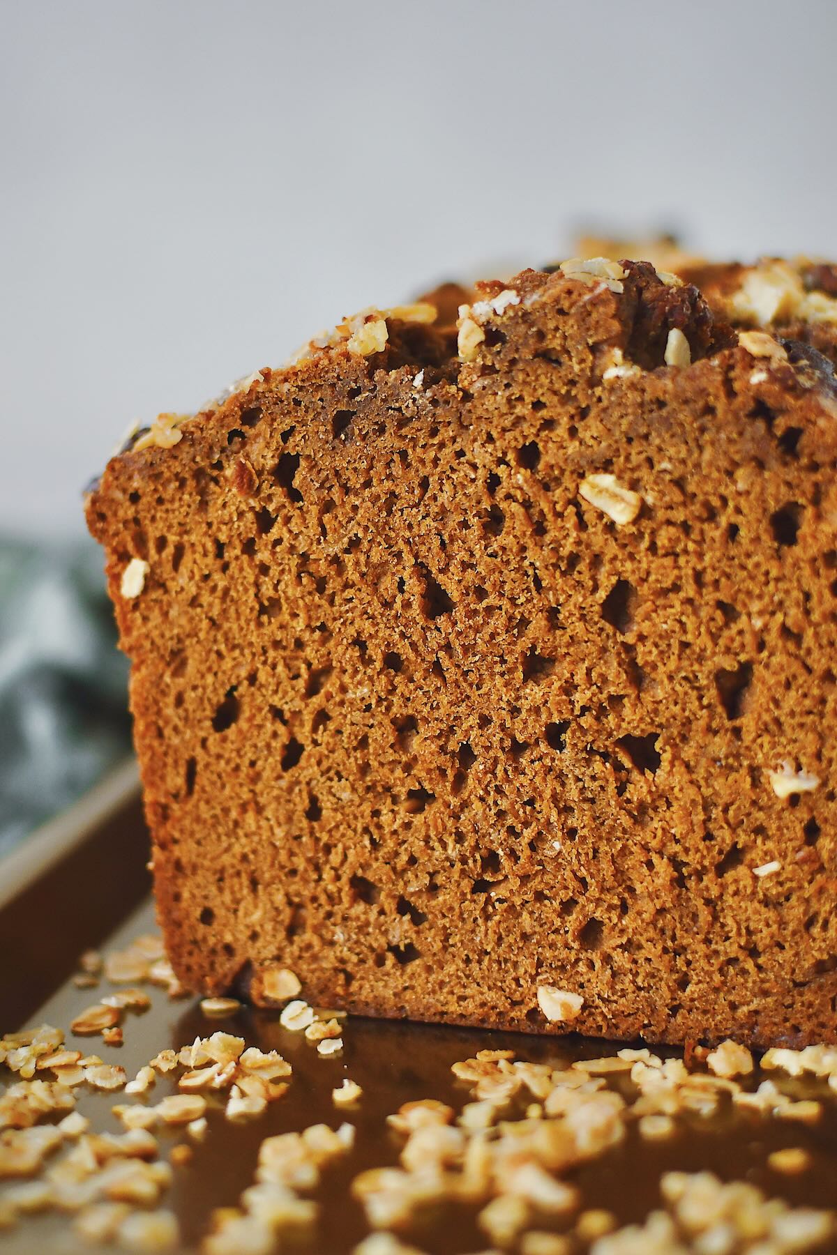 Irish Brown Bread sliced and ready to eat.